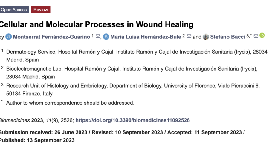 Publicacion internacional de la Dra Fernández Guarino en colaboracion con el Irycis y la Universidad de Florencia