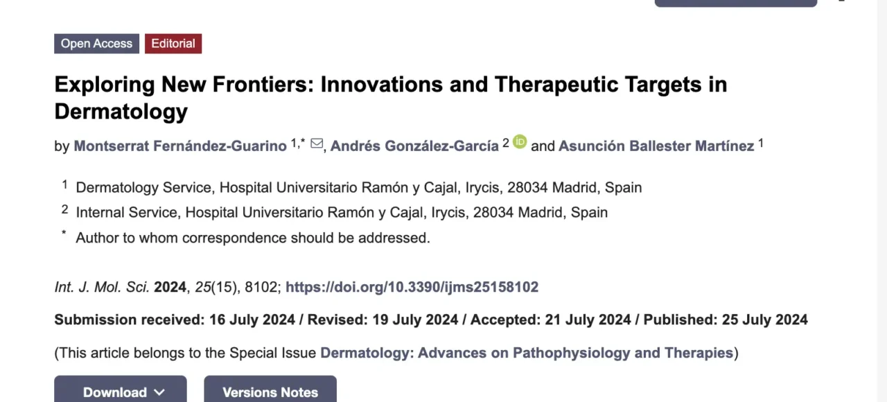 Editorial en revista cientifica