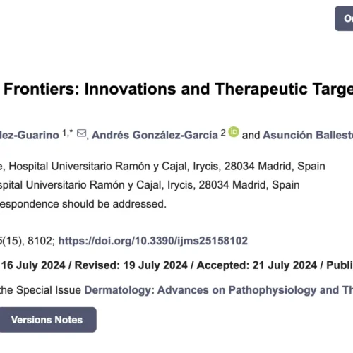 Editorial en revista cientifica