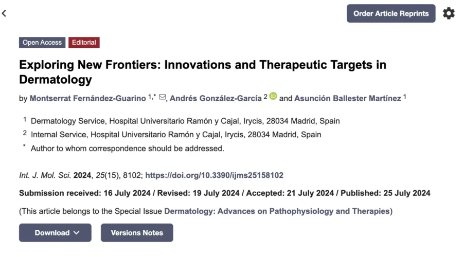 Editorial en revista cientifica